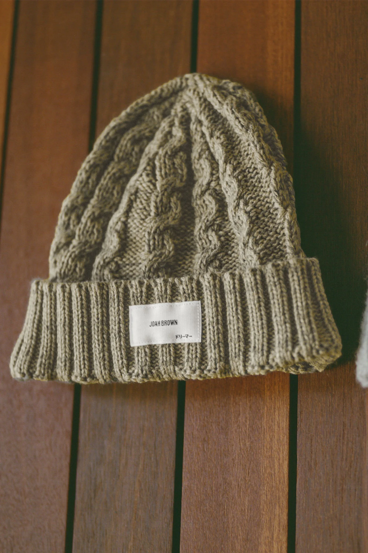 Cable Knit Beanie - Image 2