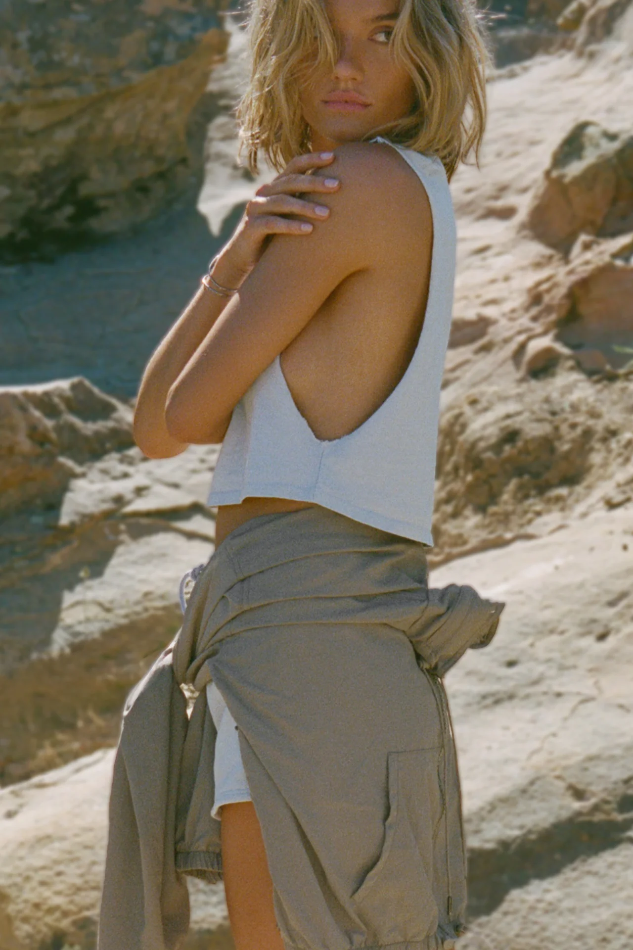 Cut Off Boyfriend Tank - Image 3