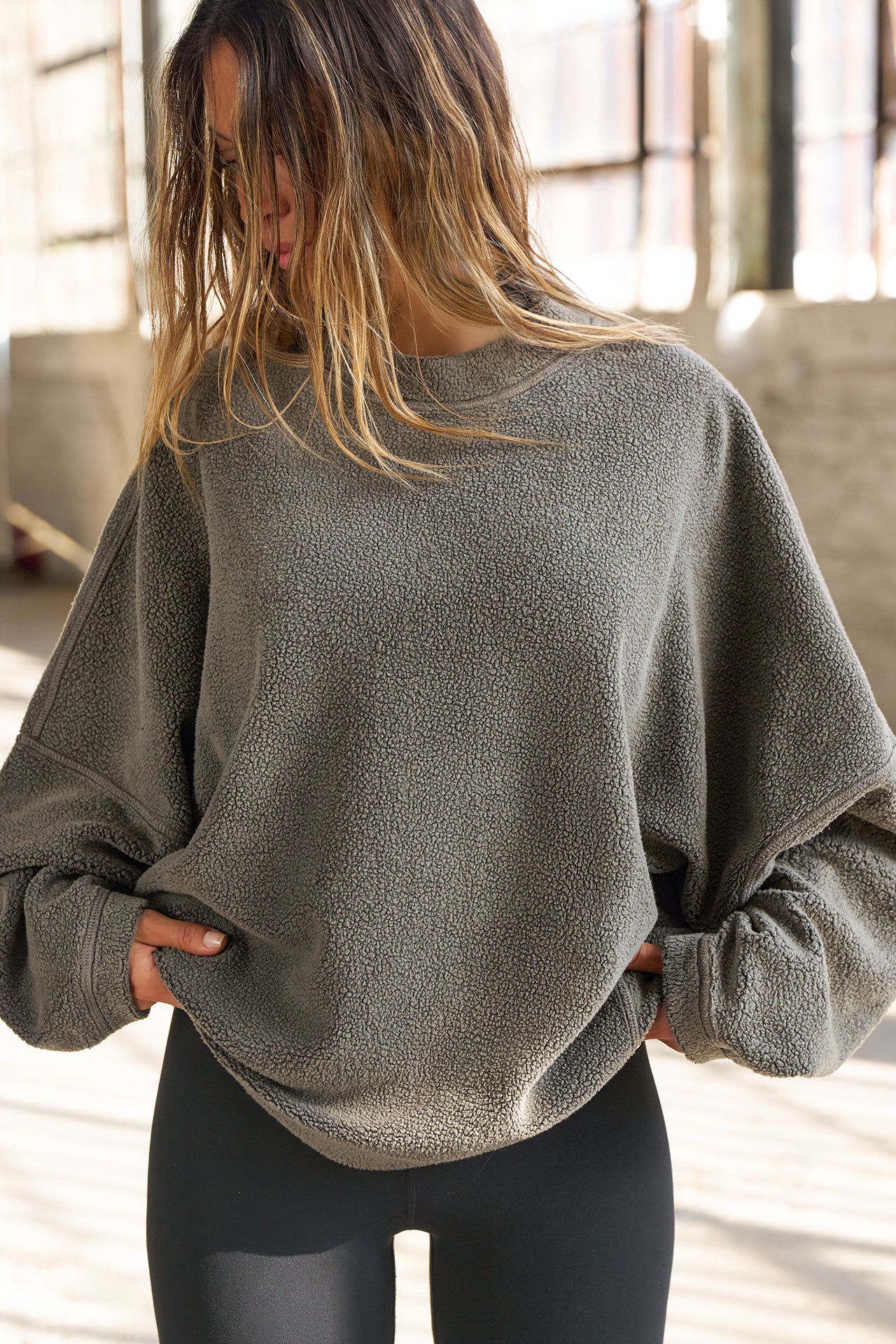 Drop Shoulder Pullover