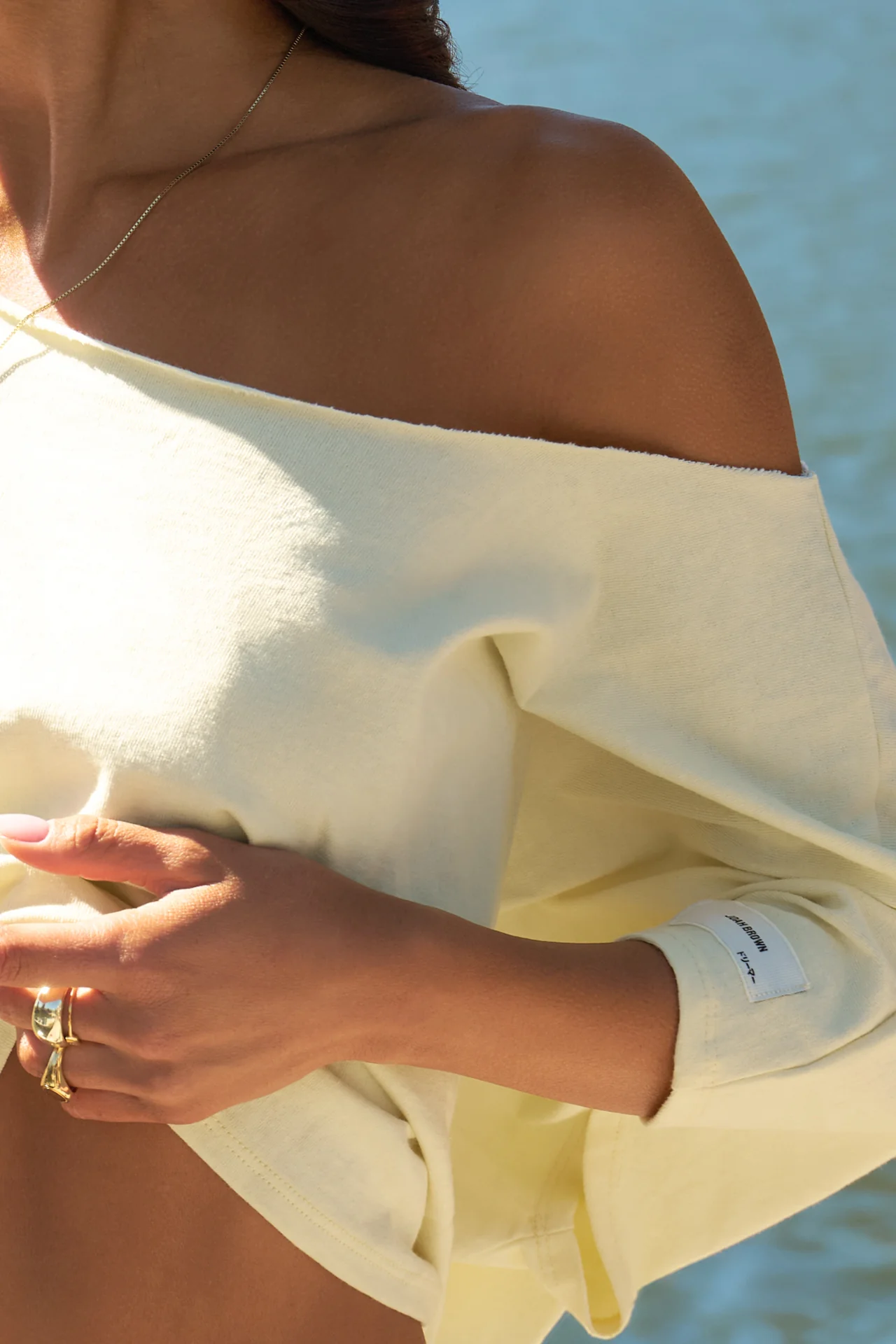 Off Shoulder Tee - Image 2