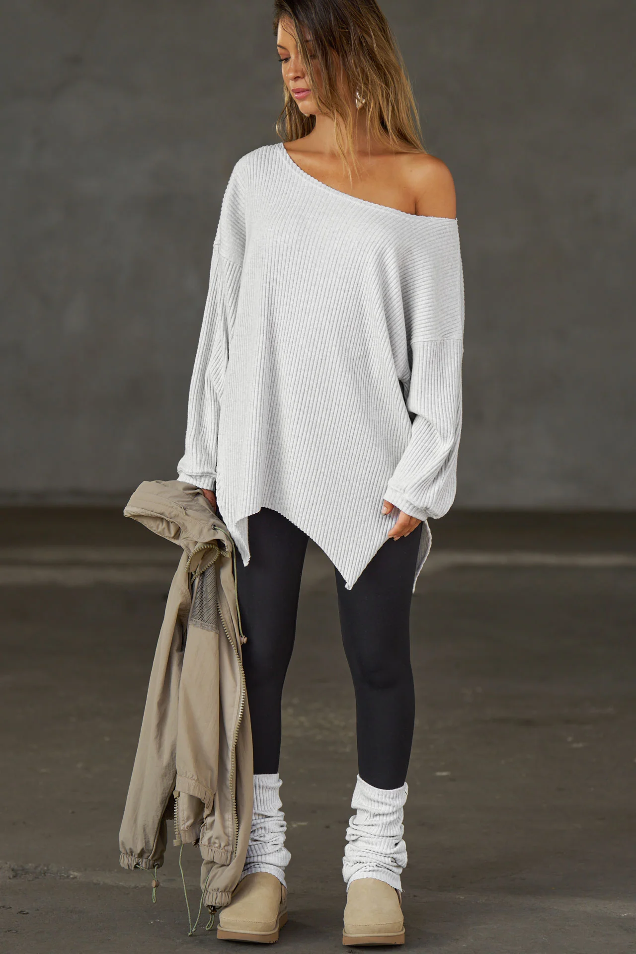 Off Shoulder Tunic - Image 3