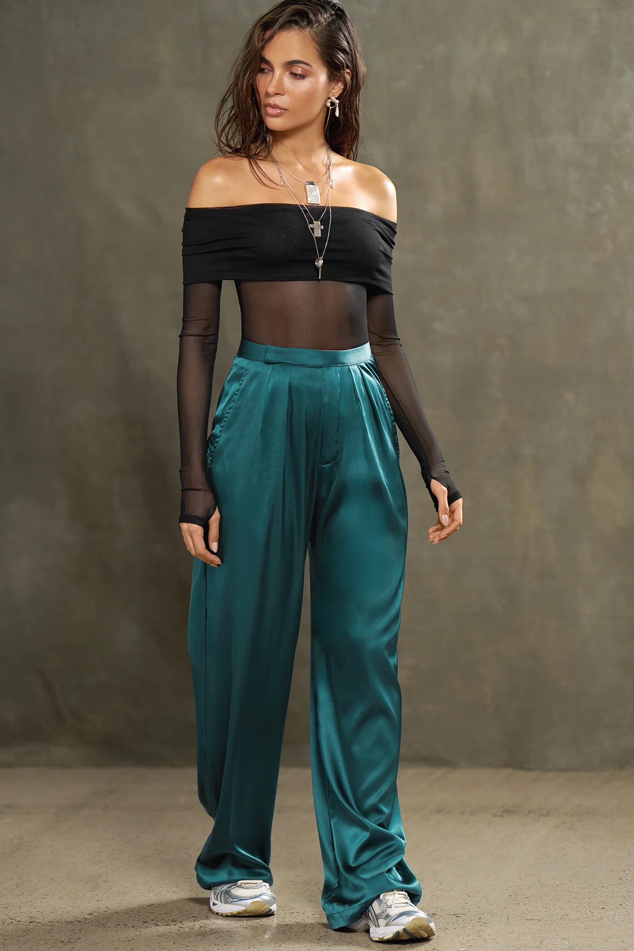 Relaxed Silk Trouser - Image 8