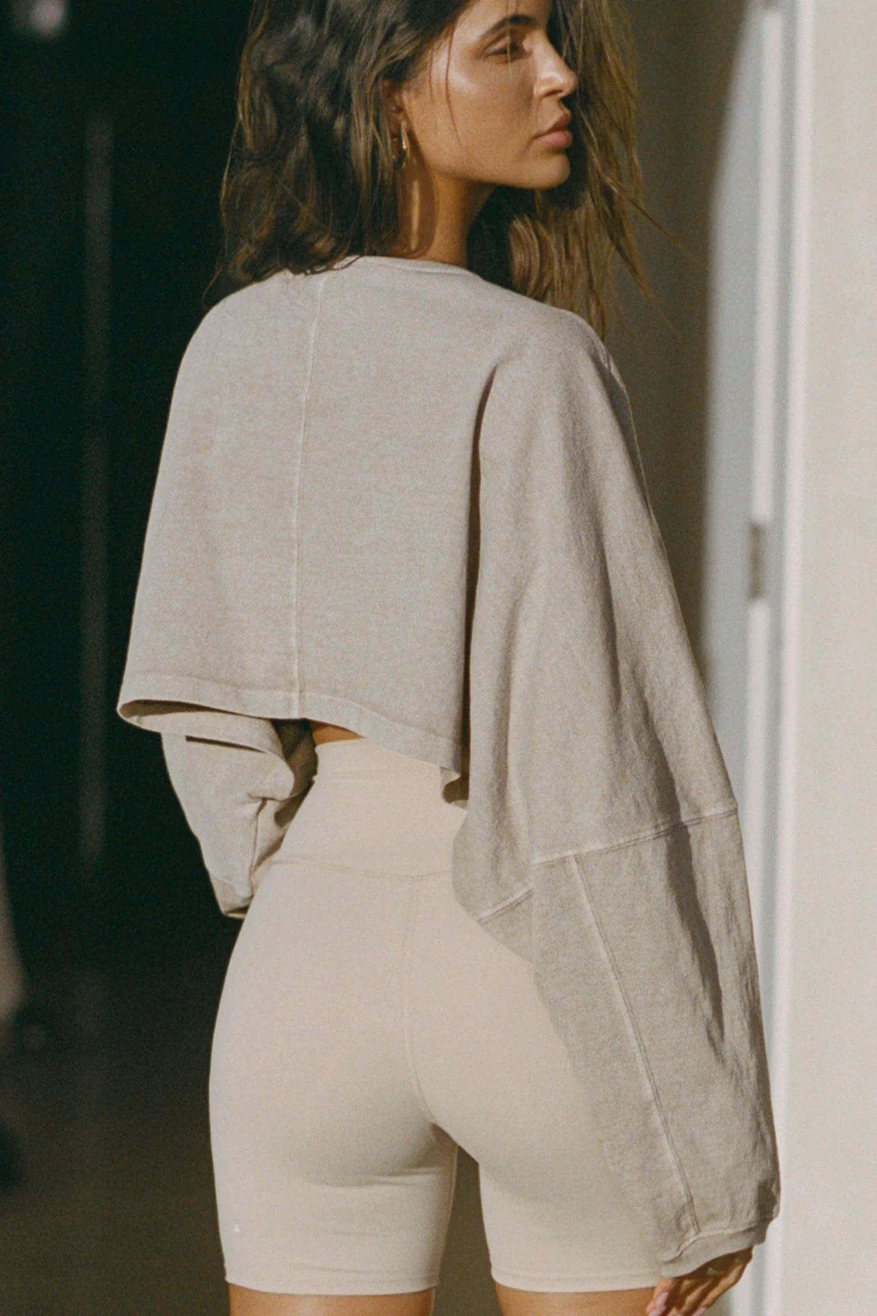 Slouchy Crop Long Sleeve - Image 2